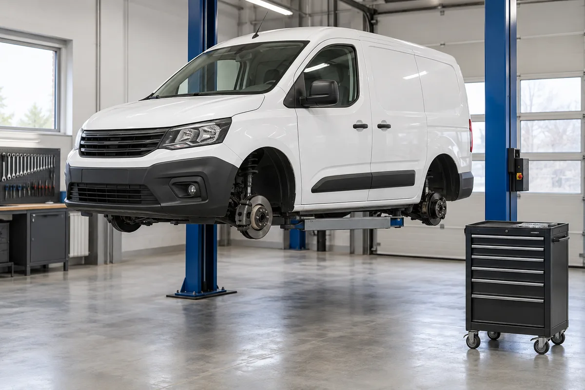 Entretenir une camionnette d'entreprise : pièces, budget